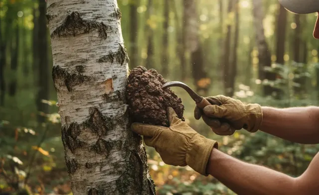 Your complete guide to chaga mushroom harvesting process