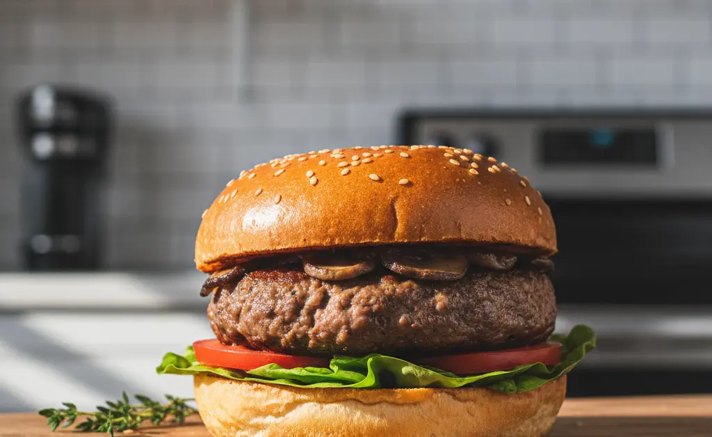 How to Make the Ultimate Maitake Mushroom Burger