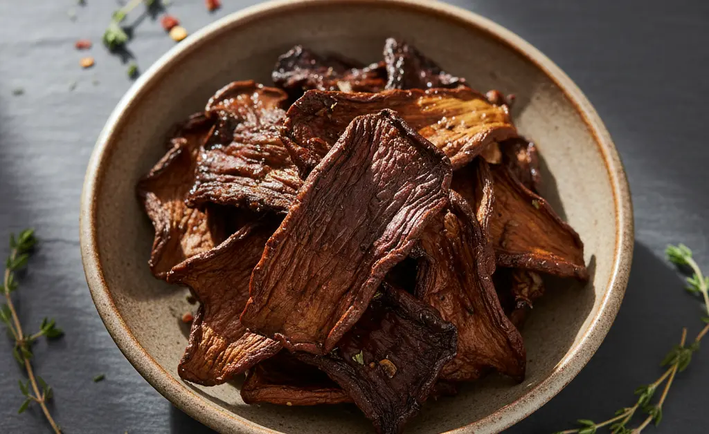 How to Make the Perfect Maitake Mushroom Jerky