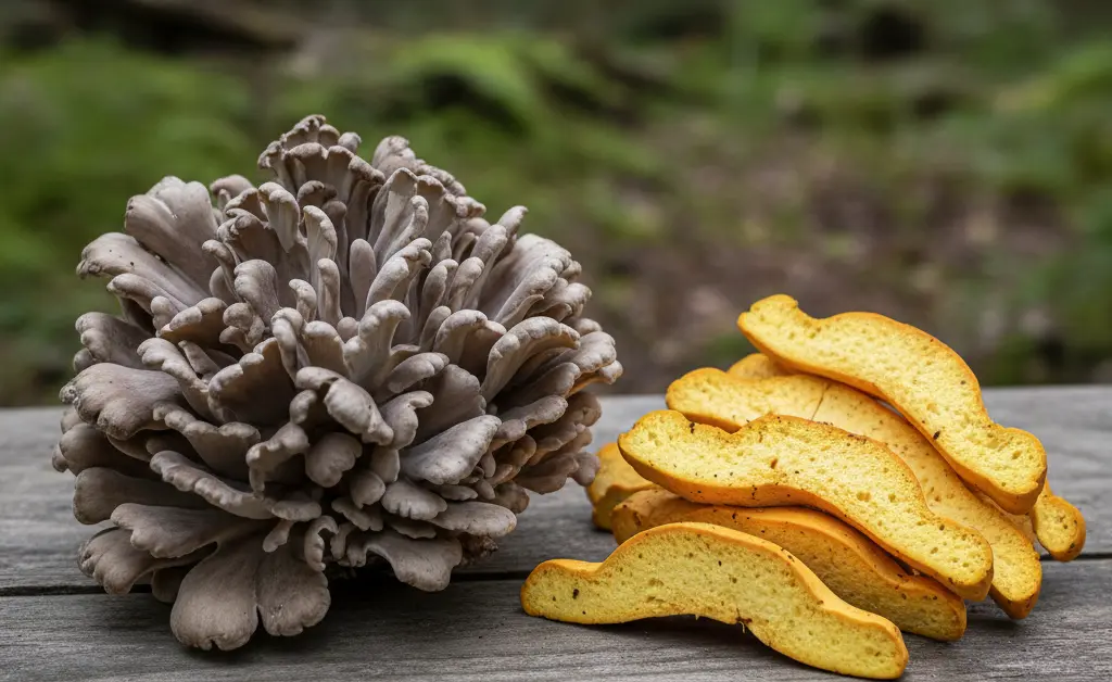 Maitake vs. Chicken of the Woods: A Detailed Comparison