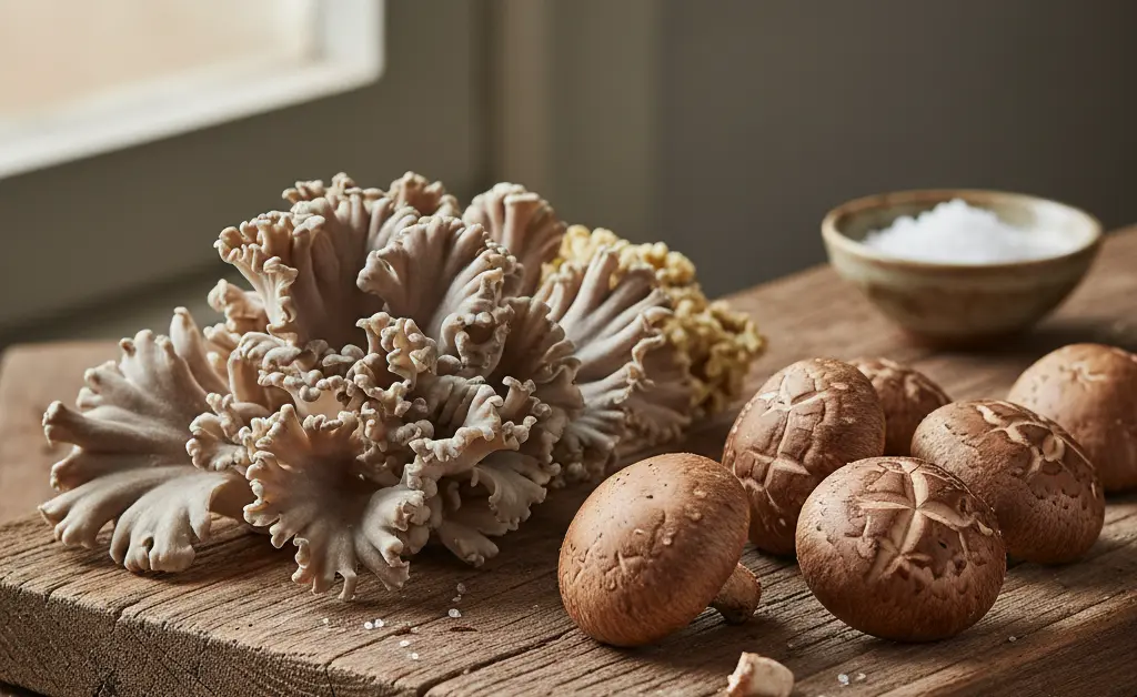Maitake vs. Shiitake: A Comprehensive Comparison