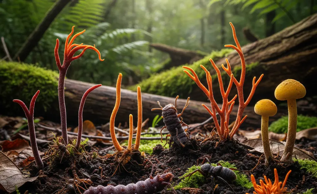 Revealing the Diverse Cordyceps Mushroom Types and Their Classification