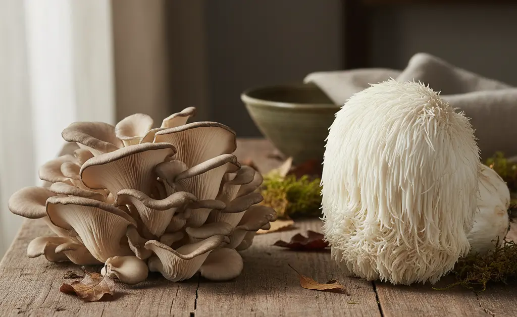Lion’s Mane or Oyster Mushroom? Unveiling the Key Differences