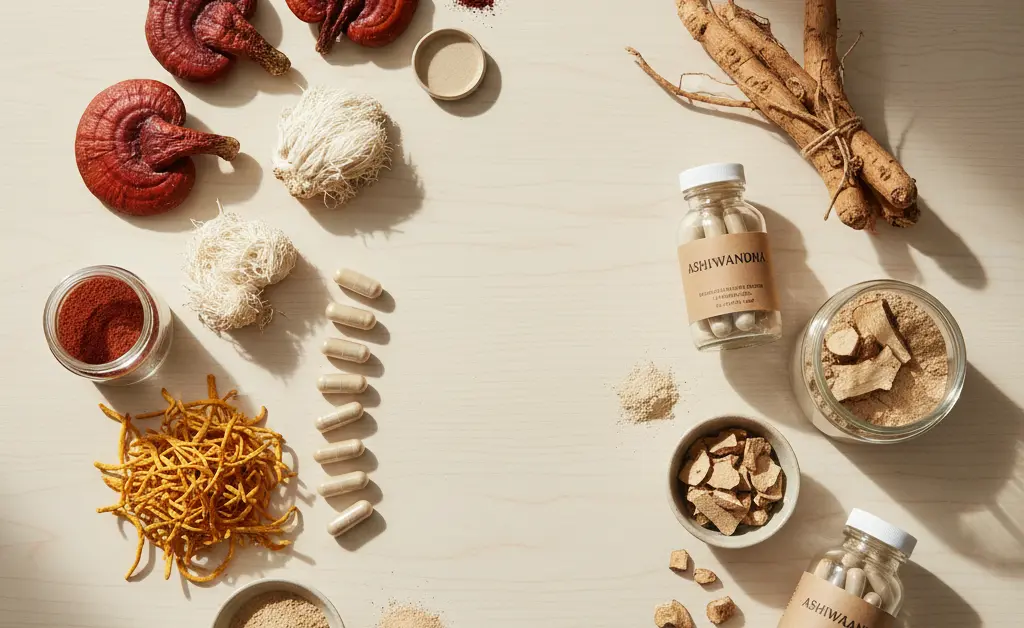 Mushroom vs. Ashwagandha: Finding the Best Supplement for You