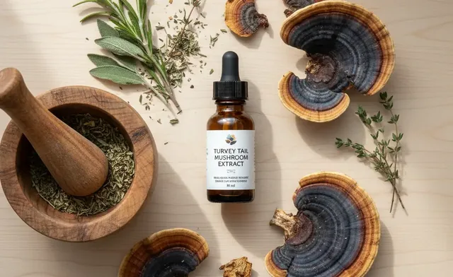 Unveiling the Health Benefits of Turkey Tail Mushroom Extract