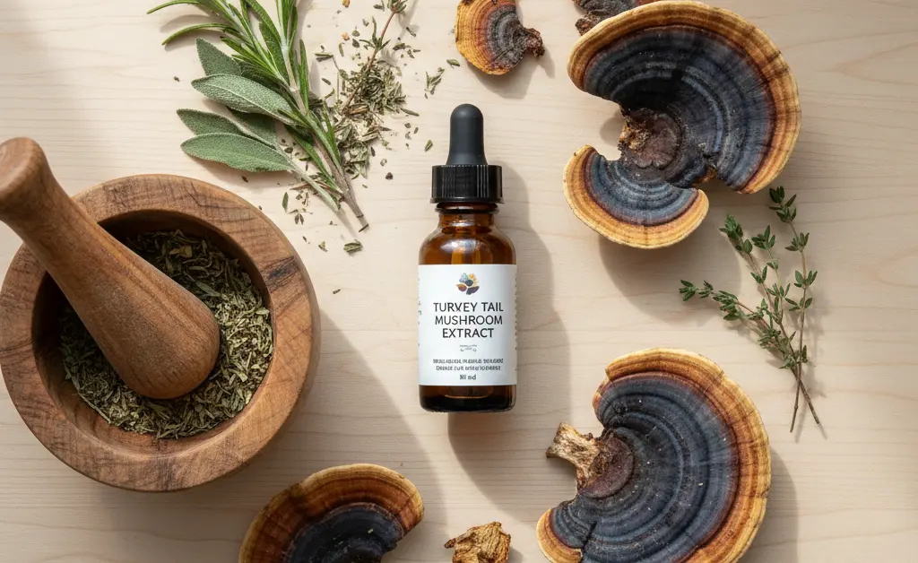 Unveiling the Health Benefits of Turkey Tail Mushroom Extract