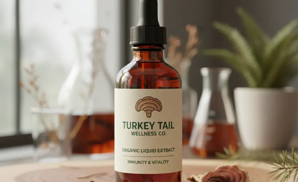 Premium Turkey Tail Mushroom Extract: Available for Purchase Online