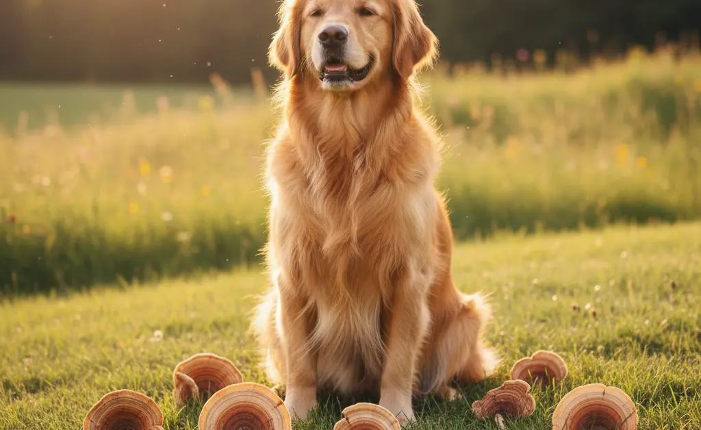 Your Guide to Turkey Tail Mushroom for Golden Retrievers’ Health