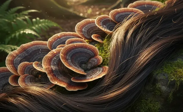 Exploring Benefits of Turkey Tail Mushroom for Hair Loss