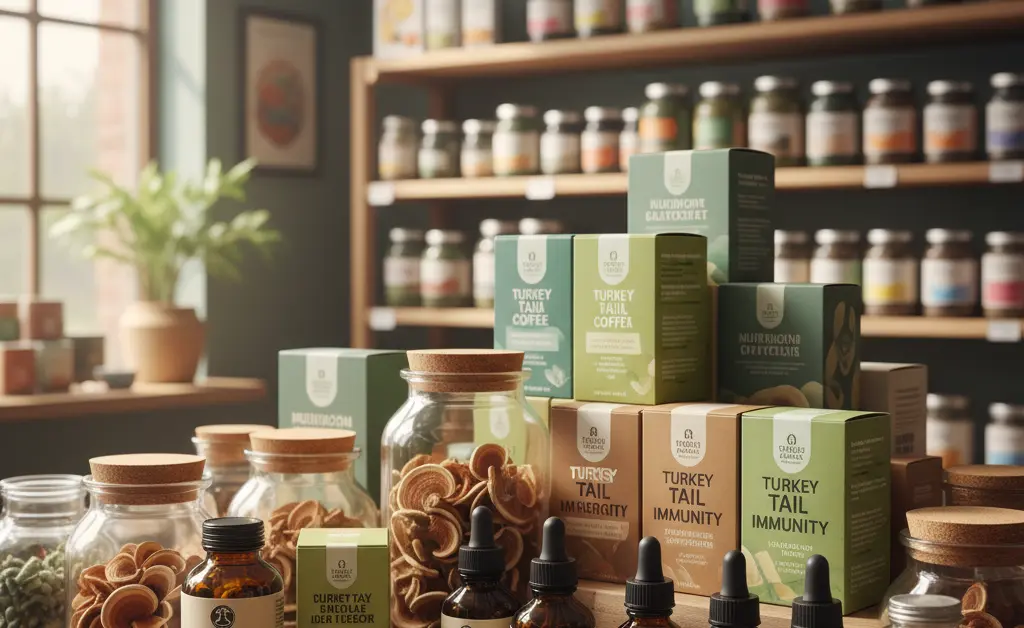 Shop Turkey Tail Mushroom at Holland & Barrett UK