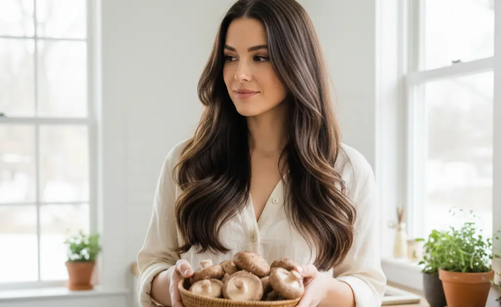 Shiitake Mushrooms: Natural Allies for Hair Growth and Strength