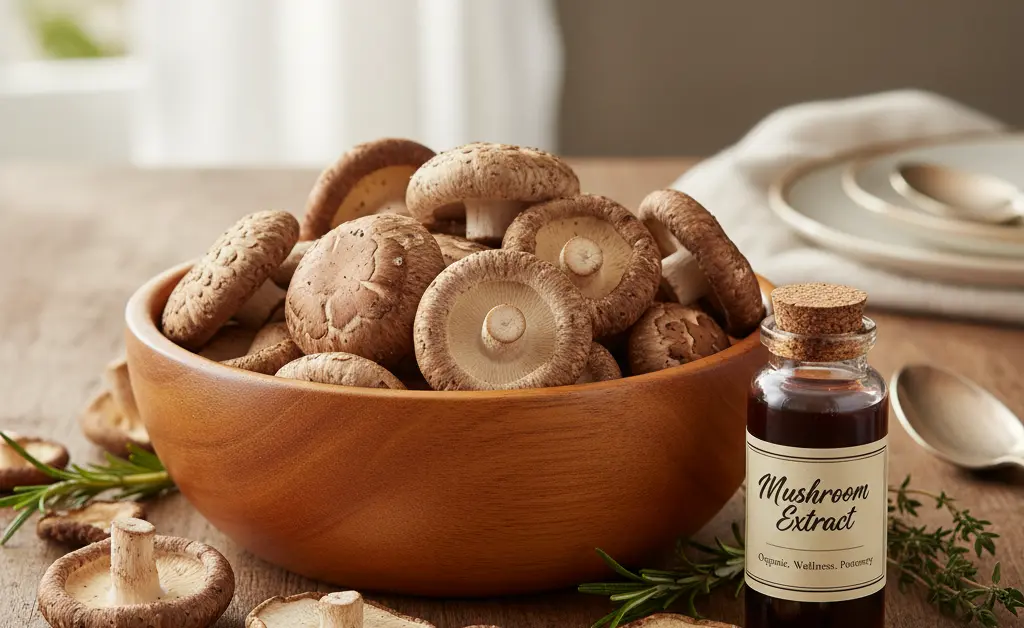 Unlocking the Health Potential of Shiitake Mushroom Extract
