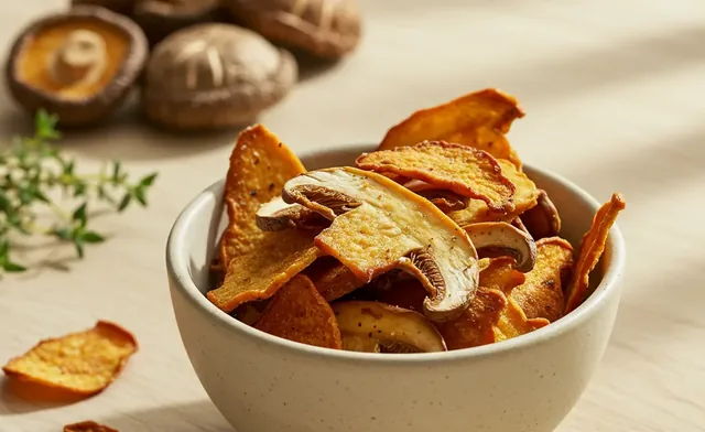 Shiitake Mushroom Crisps: Benefits, Flavors, & Where to Buy