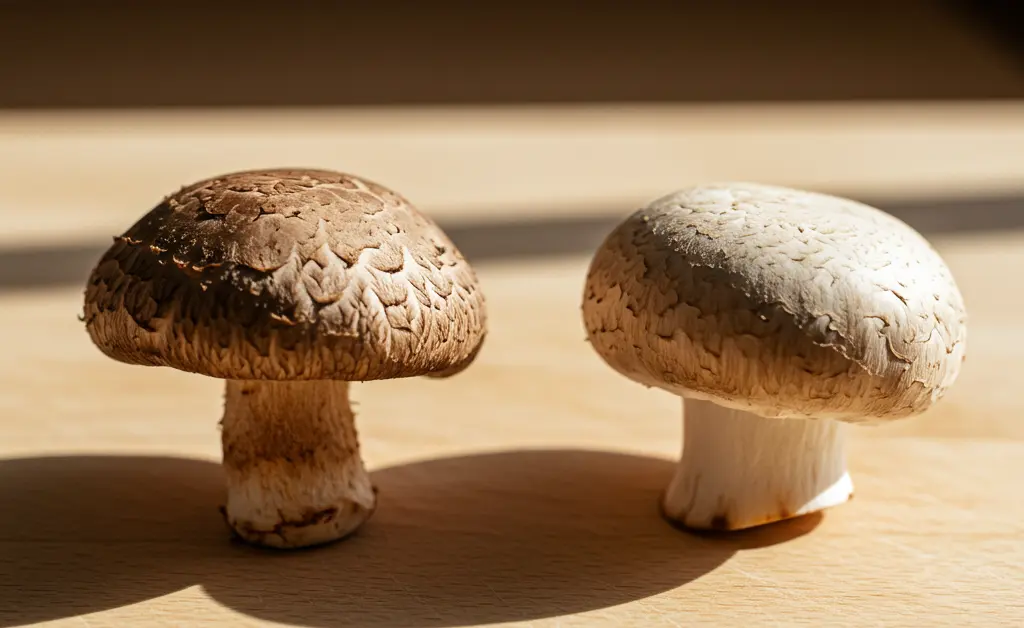 Shiitake vs Button Mushrooms: A Full Breakdown of Key Differences