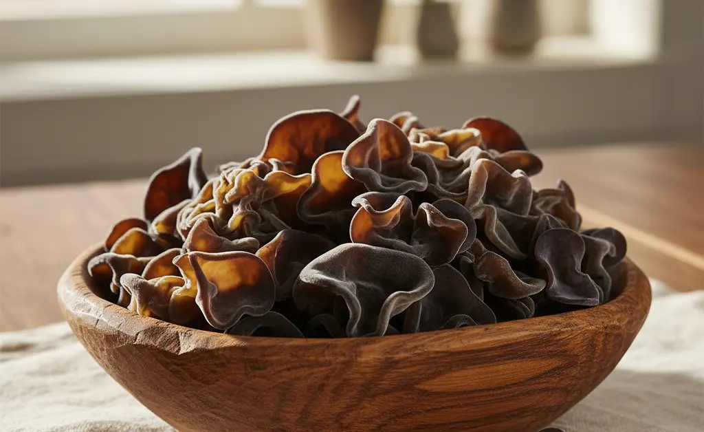 Organic Wood Ear Mushrooms: Fresh & Dried