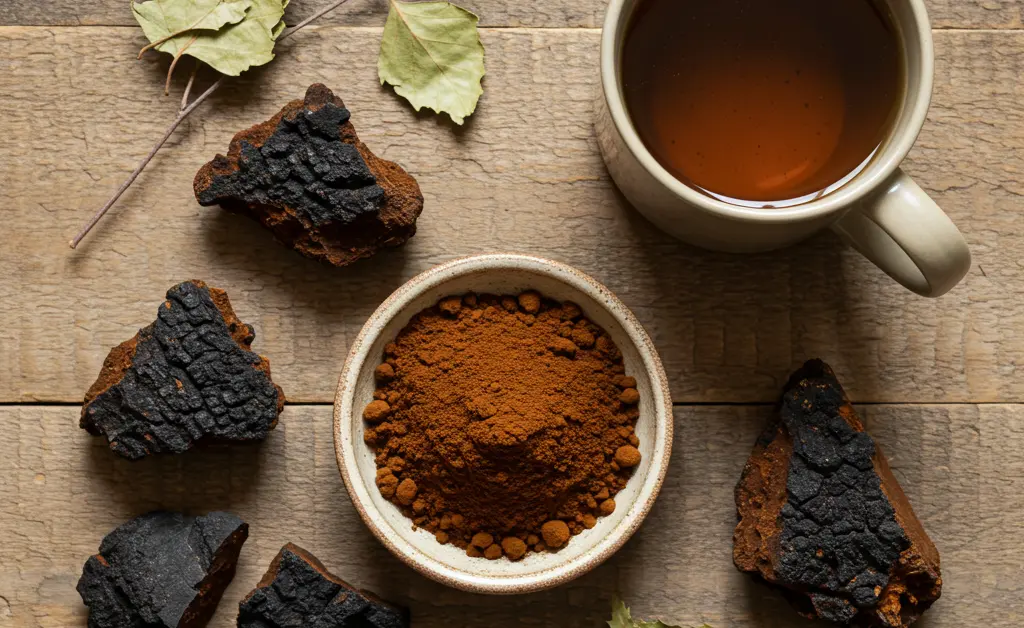 Discover the Health Benefits of Chaga Mushroom Powder