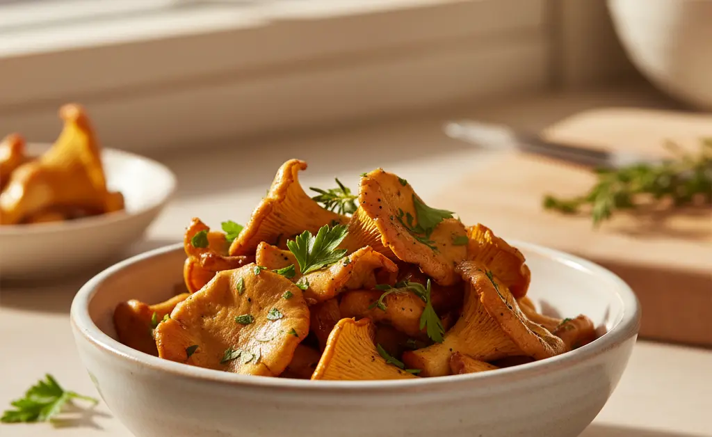 The Perfect Recipe for Air Fryer Chanterelles