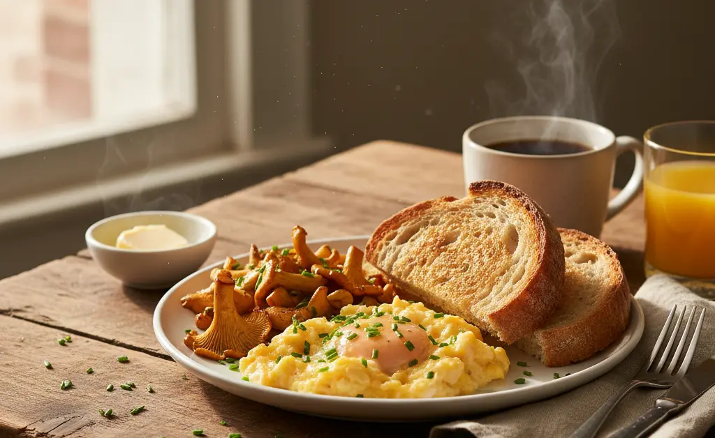 Simple Chanterelle Breakfasts to Start Your Day