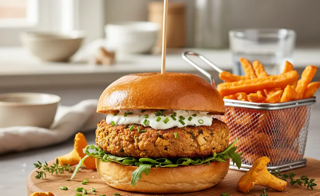 Crafting the Ultimate Chanterelle Mushroom Burger