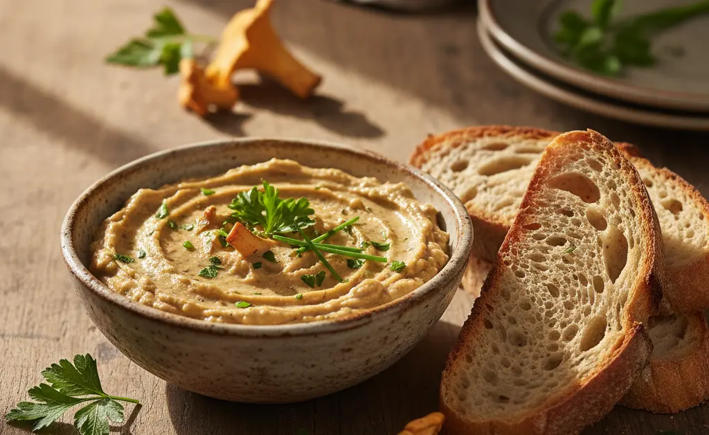 Crafting a Simple, Creamy Chanterelle Mushroom Dip