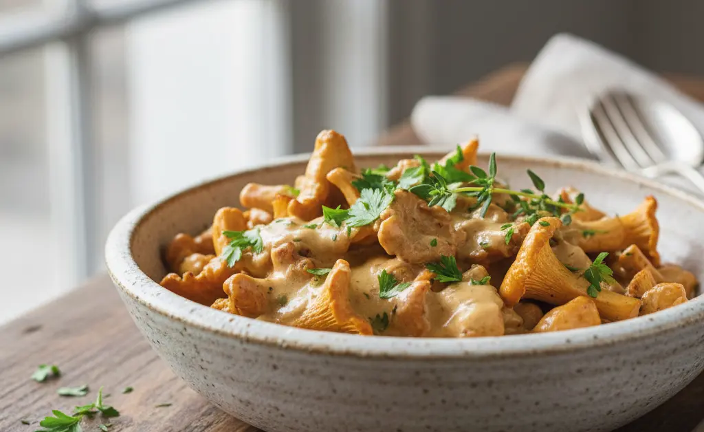 How to Make a Classic Chanterelle Fricassée