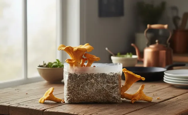 Getting Started With Chanterelle Mushroom Grow Kits
