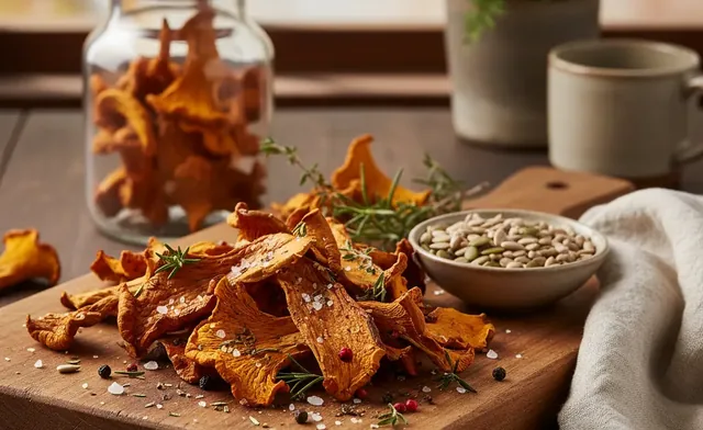 How to Make Delicious Chanterelle Mushroom Jerky
