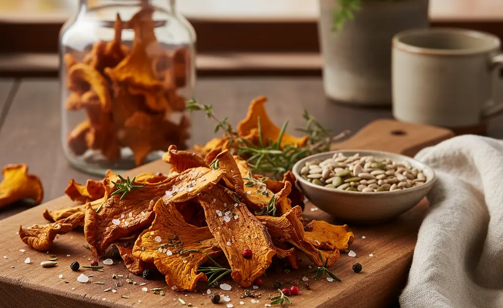 How to Make Delicious Chanterelle Mushroom Jerky