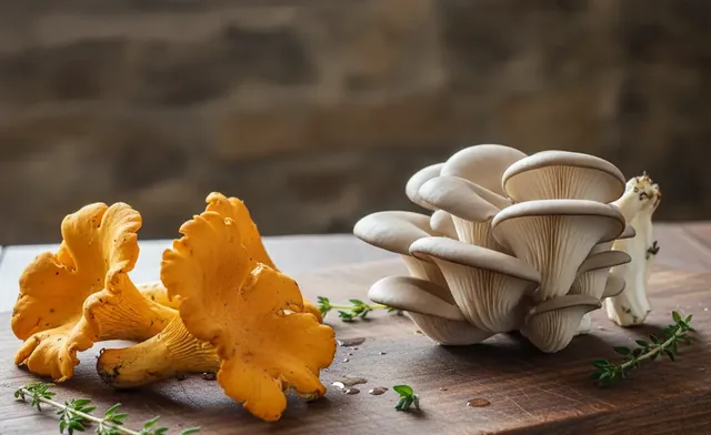 Chanterelle vs. Oyster: A Guide to Identification and Taste