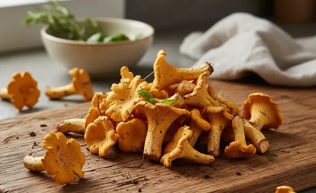 Using chanterelle mushrooms for parasites: A Natural Cleanse