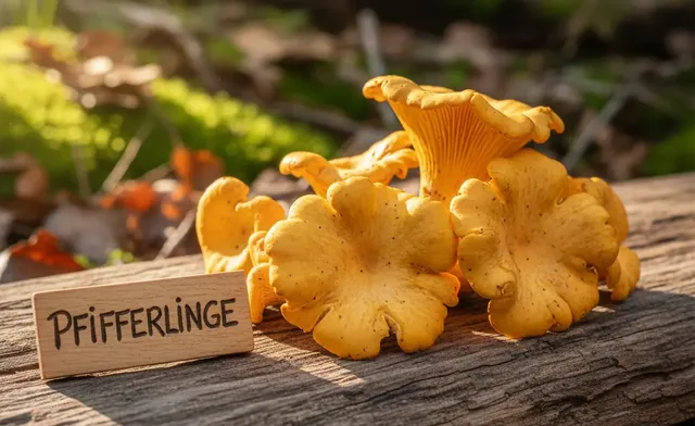 Chanterelle mushrooms in german: A Guide to Pfifferlinge