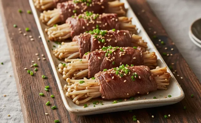 enoki mushroom and beef recipe - A Quick & Easy Guide