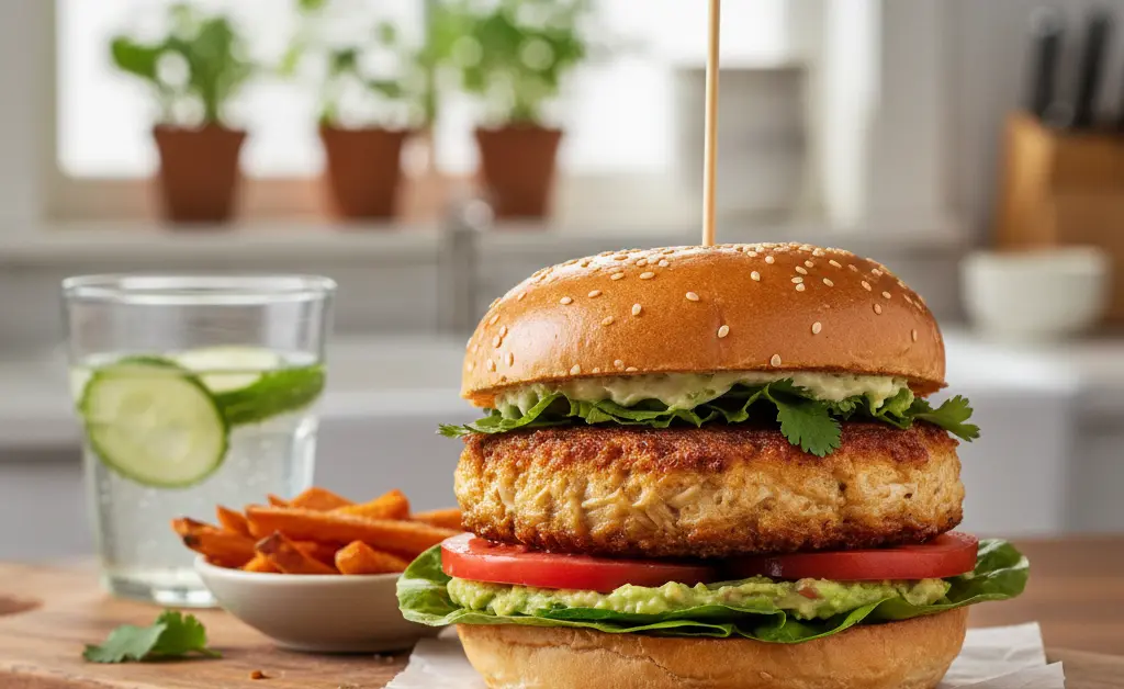 Crafting the Perfect Enoki Mushroom Burger