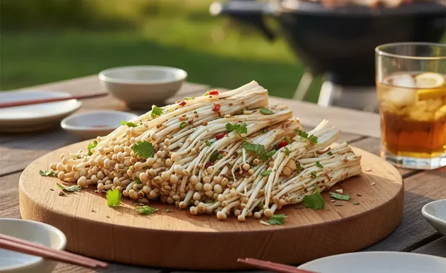 How to Cook enoki mushroom for bbq: Recipe & Grilling Tips