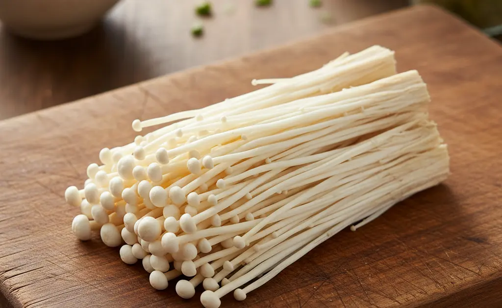 The Role of Enoki Mushrooms in Managing Blood Pressure
