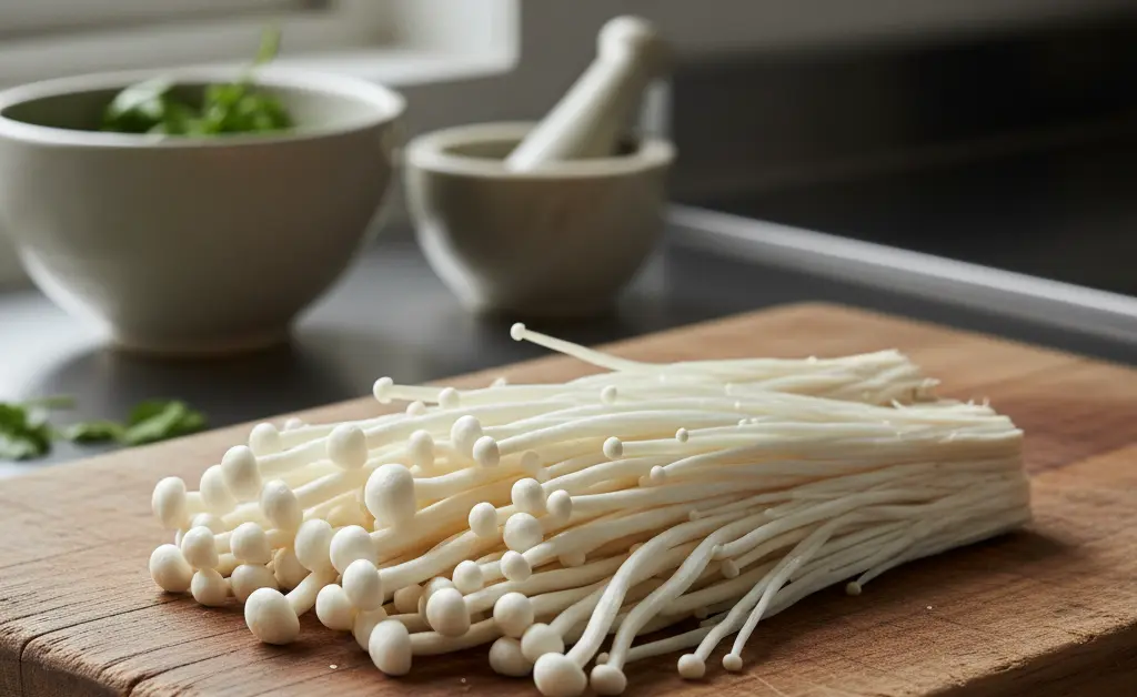 Enoki Mushrooms for Gout: Managing Uric Acid Levels