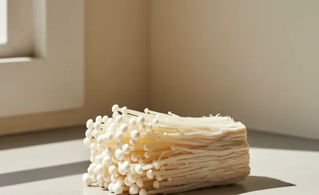 enoki mushroom nutrition Facts, Key Nutrients & Benefits