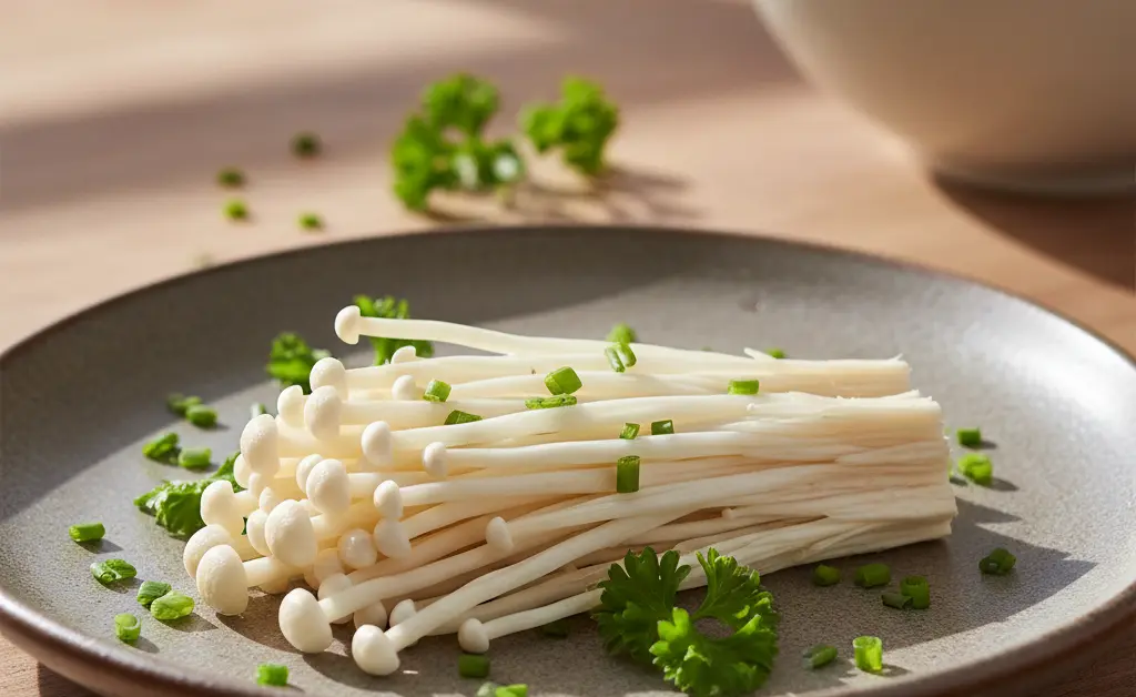 How Enoki Mushrooms Support Your Digestive Health