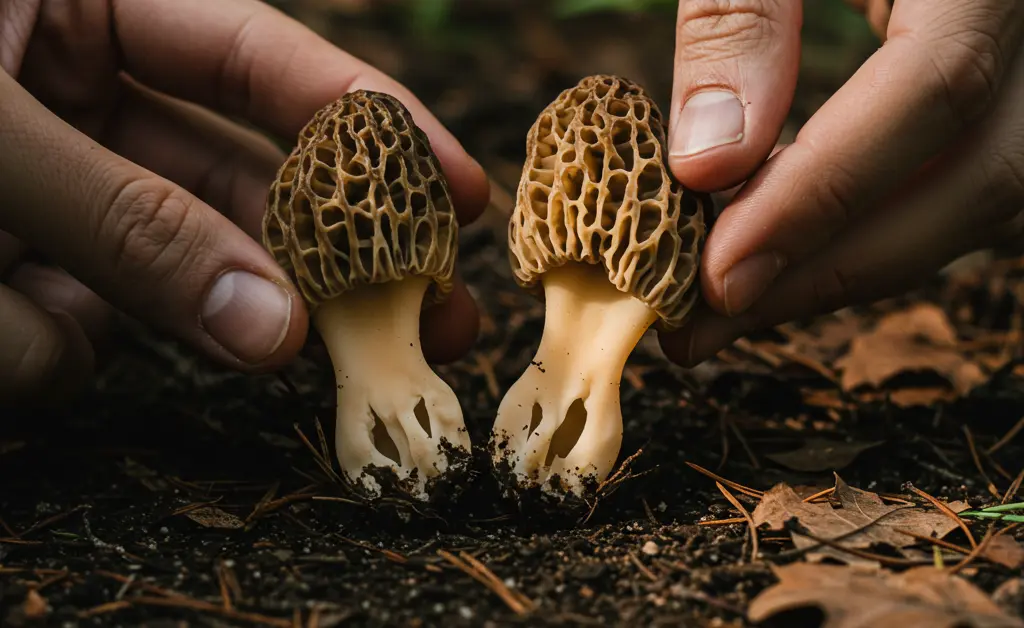 True Morels and Their Dangerous Doppelgängers