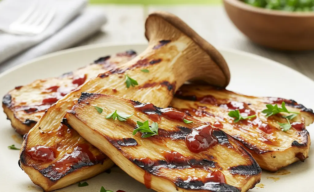 Elevate Your BBQ: A Flavorful King Oyster Mushroom Recipe
