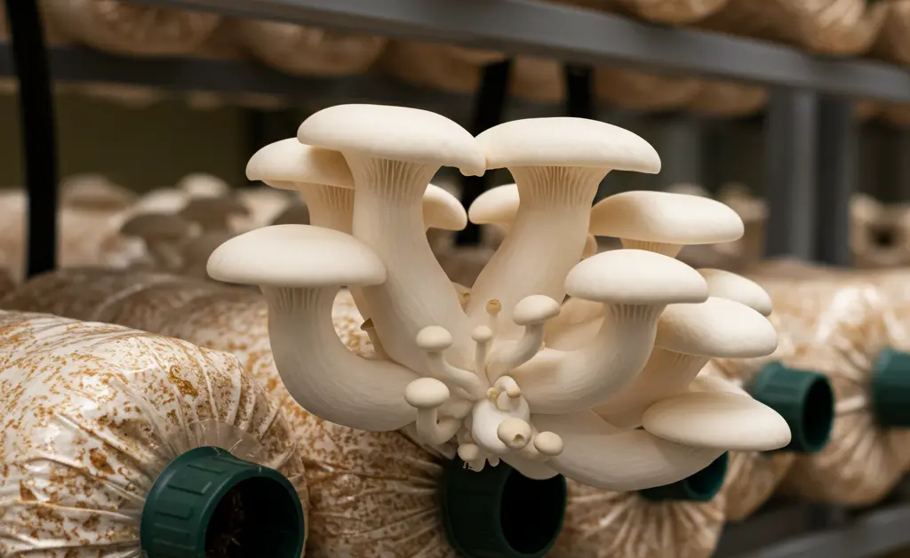 Optimizing King Oyster Mushroom Growing and Fruiting Conditions