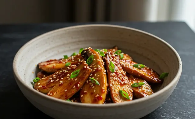 korean king oyster mushroom recipe: How to Cook, Easy Guide
