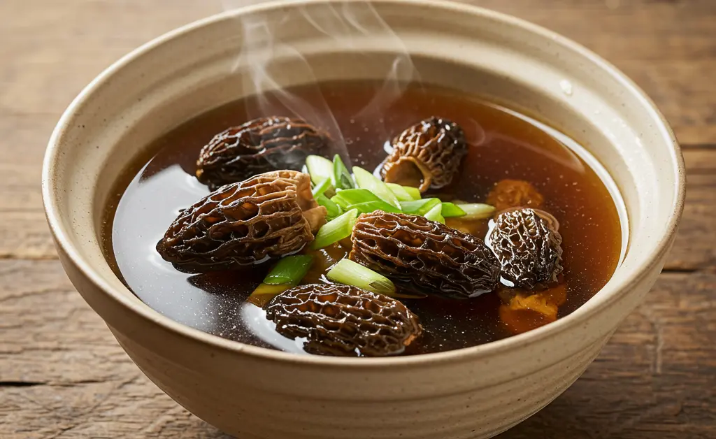 How to Make Authentic Chinese Morel Mushroom Soup