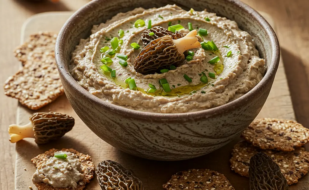 Crafting a Rich and Creamy Morel Mushroom Dip