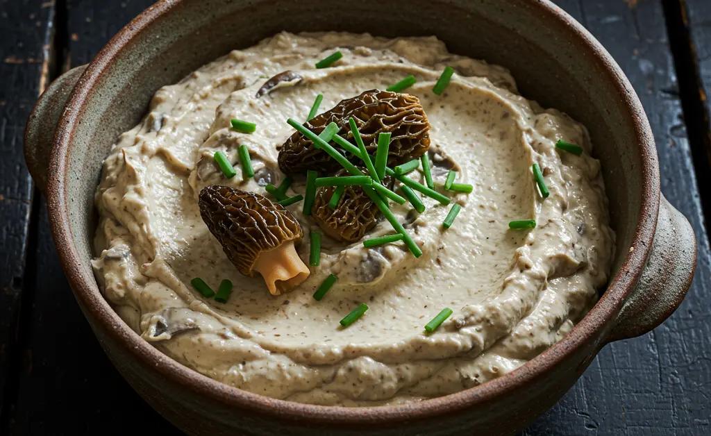 Crafting a Rich and Creamy Morel Mushroom Dip