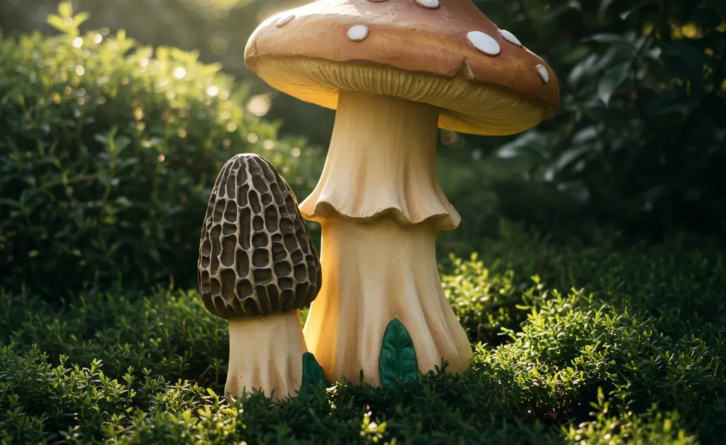 Our Collection of Morel Mushroom Lawn Ornaments