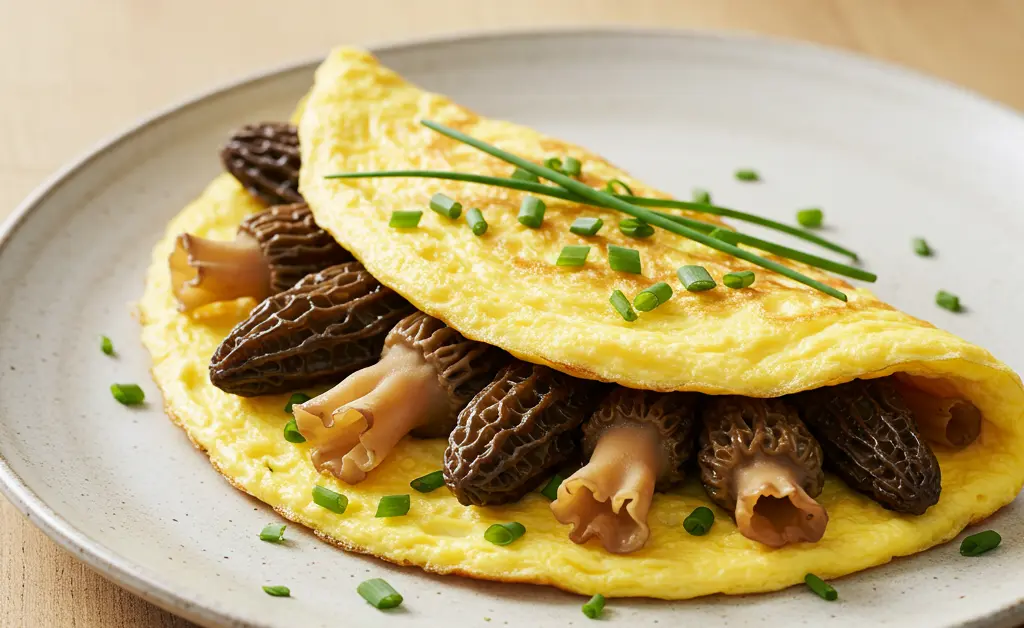 The Definitive Morel Mushroom Omelette Recipe