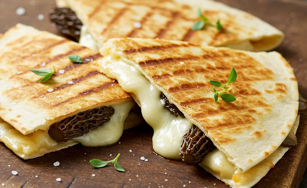 Your Guide to a Delicious Morel Mushroom Quesadilla