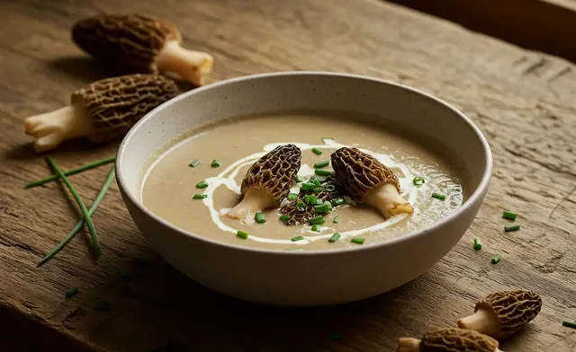 A Chef’s Guide to Creamy Morel Mushroom Soup