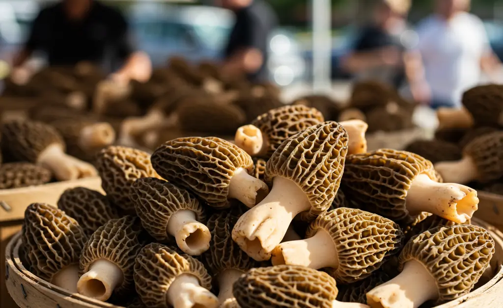 The Hunt for Fresh Morels in Kansas City